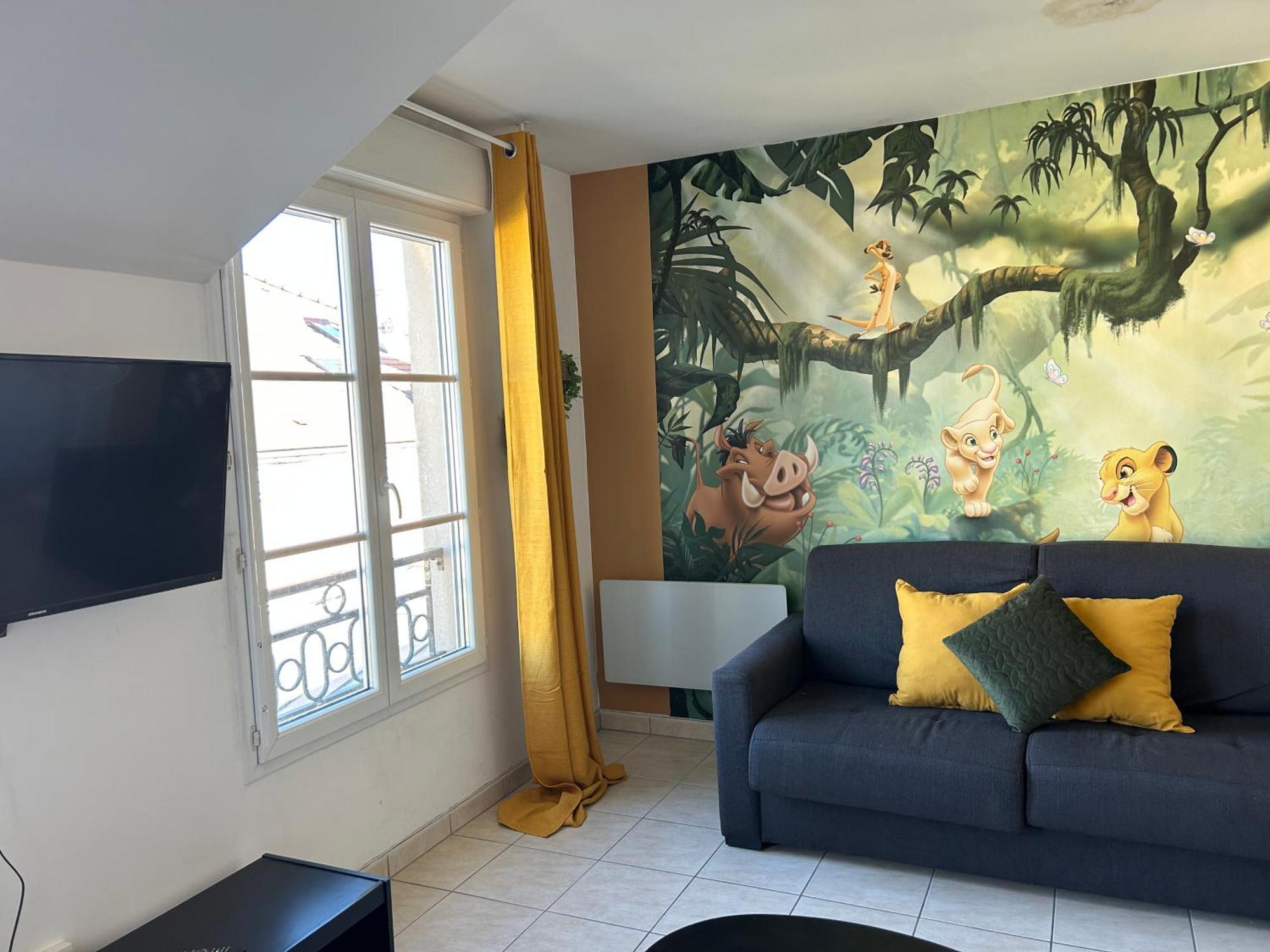 L'Appartement Du Roi Lion L 8 Pers L Proche De Disney Bussy-Saint-Georges Ngoại thất bức ảnh